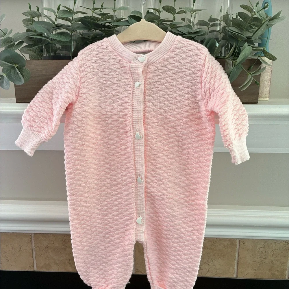 Girls 6-9 mos Vintage Once Upon a Time Jumpsuit / Romper - Picture 5 of 9